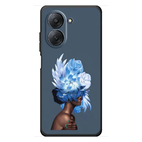 Чехол с принтом «Цветы на голове» для Xiaomi Redmi A7 Чехол с принтом «Цветы на голове» для Xiaomi Redmi A7