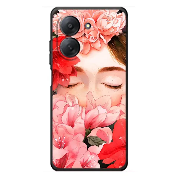 Чехол с принтом «Глаза в цветах» для Xiaomi Redmi A7 Чехол с принтом «Глаза в цветах» для Xiaomi Redmi A7