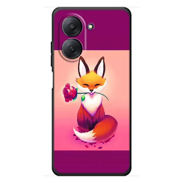 Чохол з принтом «Лиса з трояндою» для Xiaomi Redmi A7 Чохол з принтом «Лиса з трояндою» для Xiaomi Redmi A7