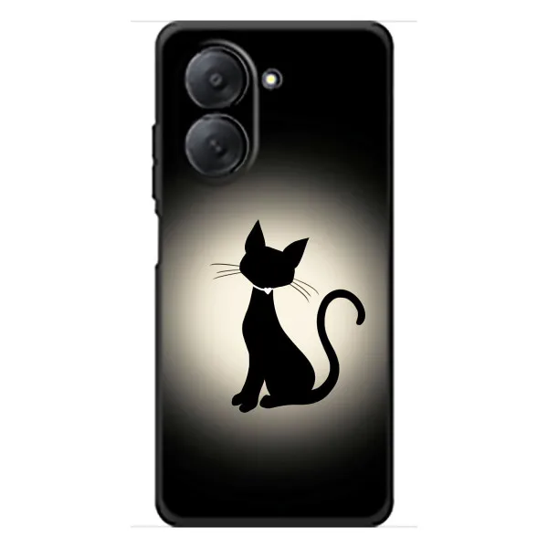 Чехол с принтом «Силуэт котика» для Xiaomi Redmi A7 Чехол с принтом «Силуэт котика» для Xiaomi Redmi A7