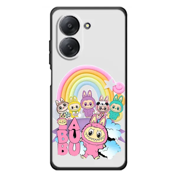 Чехол с принтом «Фон Лабубу» для Xiaomi Redmi A7