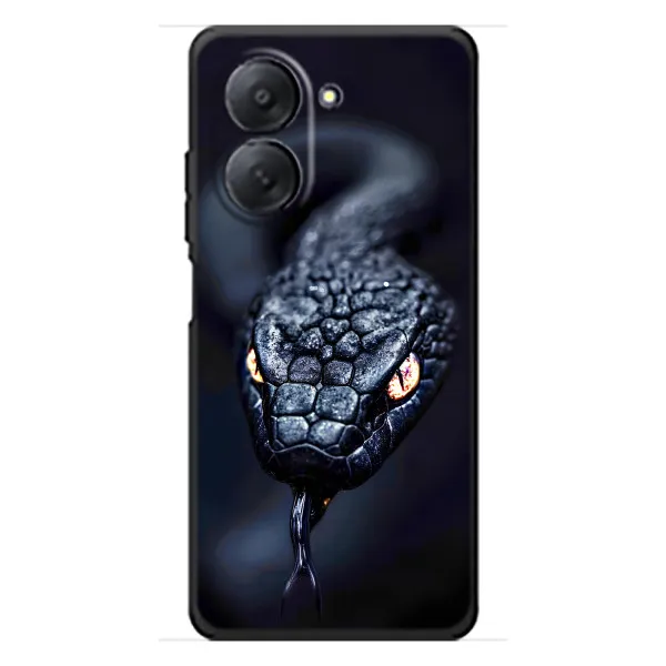 Чехол с принтом «Черная змея» для Xiaomi Redmi A7 Чехол с принтом «Черная змея» для Xiaomi Redmi A7