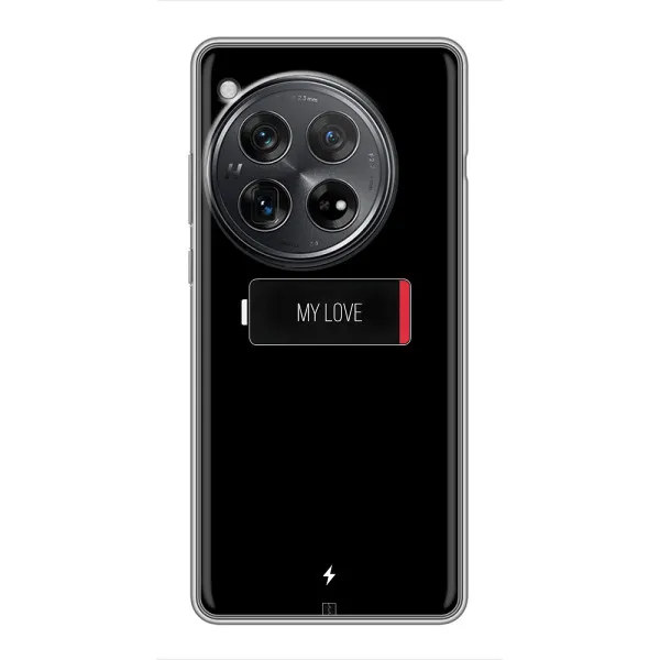 Чехол с принтом «Love battery» для Xiaomi Redmi K80 Pro