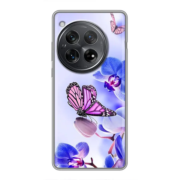 Чехол с принтом «Бабочка на цветочке» для Xiaomi Redmi K80 Pro