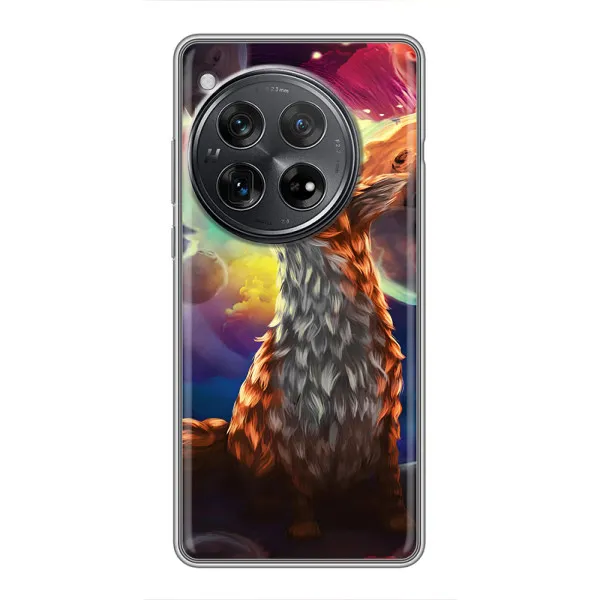 Чехол с принтом «Лисица в космосе» для Xiaomi Redmi K80 Pro