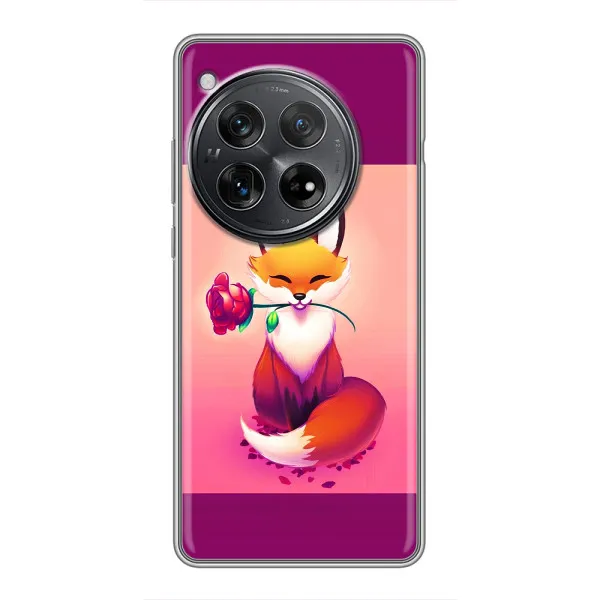 Чехол с принтом «Лисичка с розочкой» для Xiaomi Redmi K80 Pro