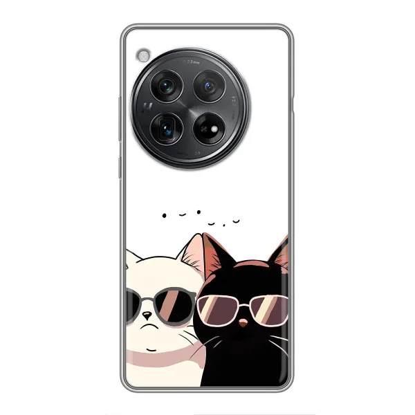 Чехол с принтом «Коты в очках» для Xiaomi Redmi K80 Pro Чехол с принтом «Коты в очках» для Xiaomi Redmi K80 Pro