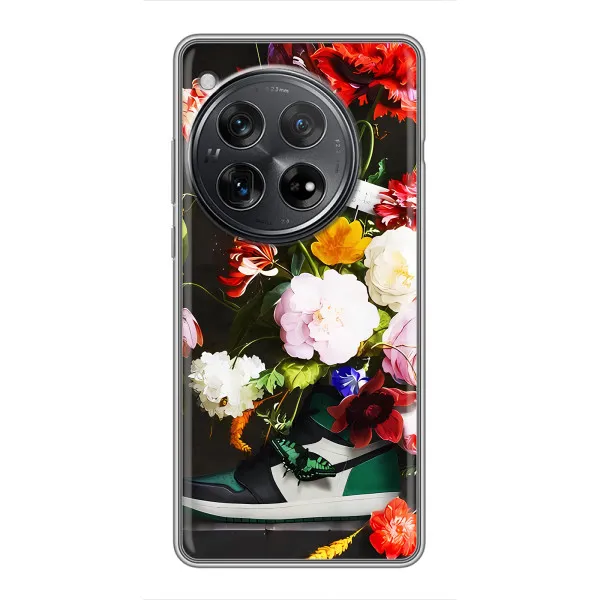 Чехол с принтом «Nike цветы» для Xiaomi Redmi K80