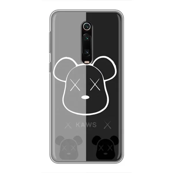Чехол с принтом «БеарБрик глаза» для Xiaomi Mi 9T Pro