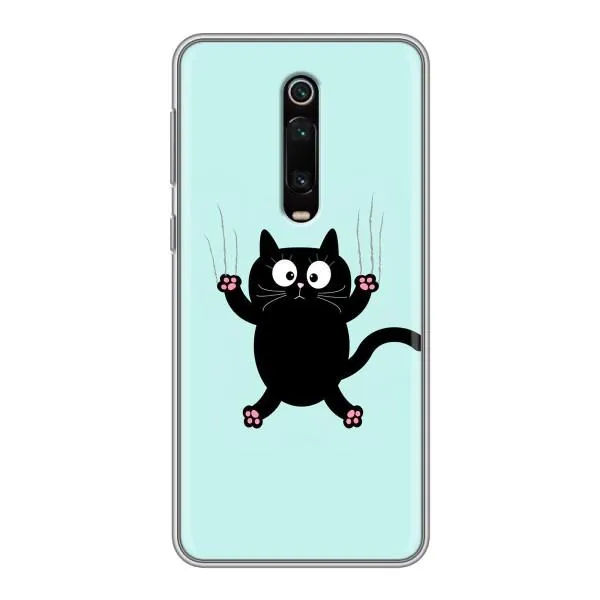 Чехол с принтом «Падающий кот» для Xiaomi Mi 9T Pro Чехол с принтом «Падающий кот» для Xiaomi Mi 9T Pro