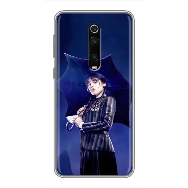 Чехол с принтом «Уэнздей с зонтом» для Xiaomi Mi 9T Pro