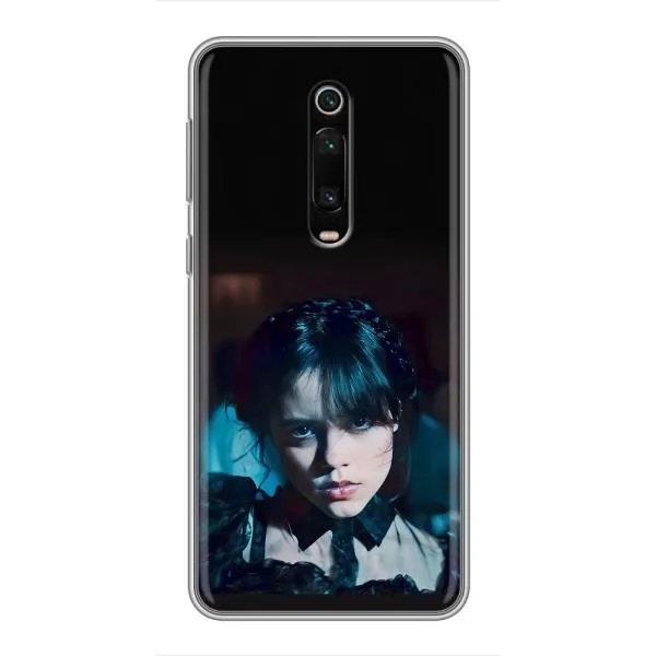 Чехол с принтом «взгляд Уэнздей» для Xiaomi Mi 9T Pro