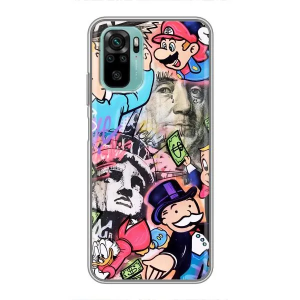 Чехол с принтом «Monopoly man» для Xiaomi Redmi Note 10 5G