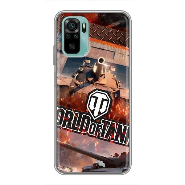 Чохол з принтом «World of Tanks» для Xiaomi Redmi Note 10 5G Чохол з принтом «World of Tanks» для Xiaomi Redmi Note 10 5G