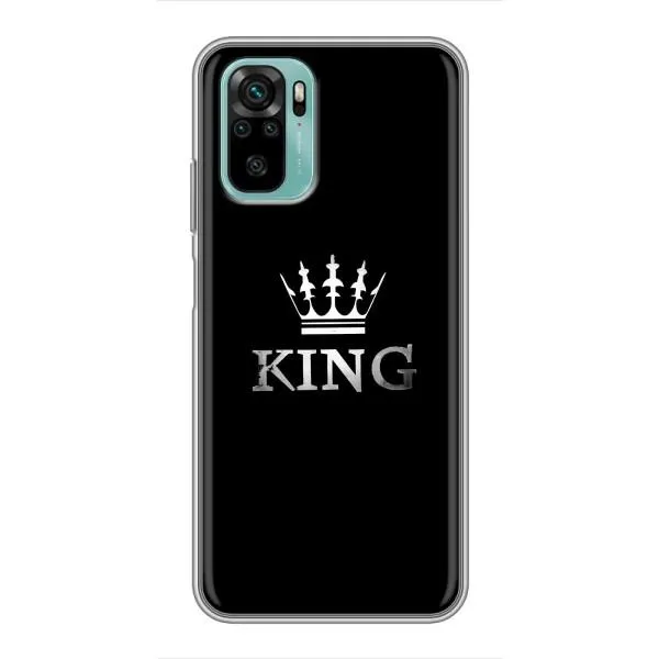 Чохол з принтом «KING» для Xiaomi Redmi Note 10 5G