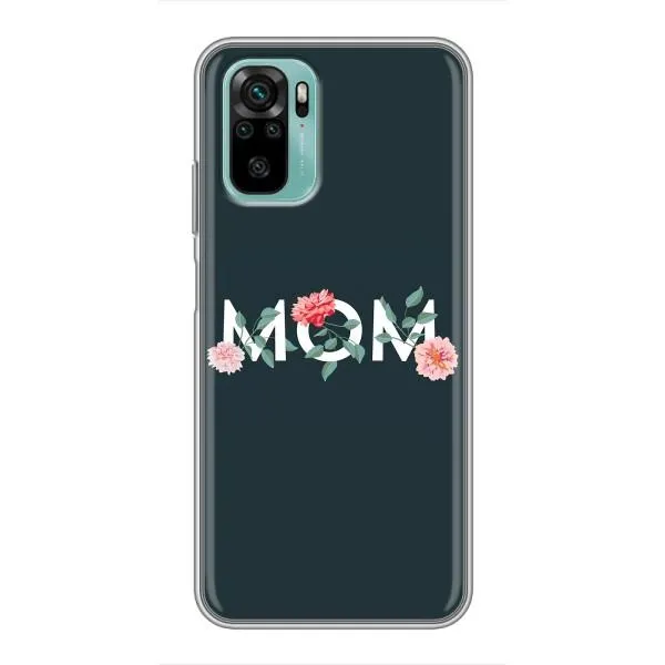 Чехол с принтом «Mom дизайн» для Xiaomi Redmi Note 10 5G