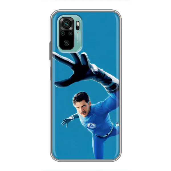 Чехол с принтом «Мистер Фантастик супергерой» для Xiaomi Redmi Note 10 5G Чехол с принтом «Мистер Фантастик супергерой» для Xiaomi Redmi Note 10 5G
