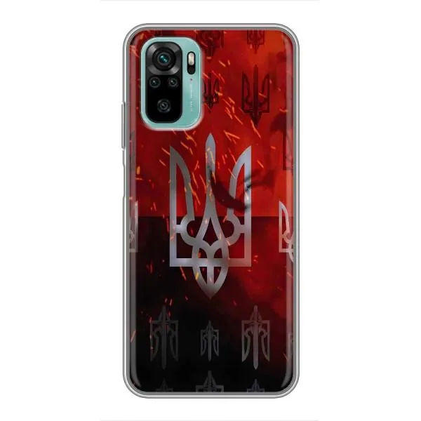 Чохол з принтом «ГЕРБ УПА» для Xiaomi Redmi Note 10 5G