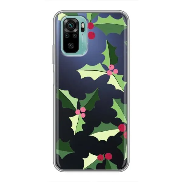 Чехол с принтом «Рождественский фон» для Xiaomi Redmi Note 10 5G