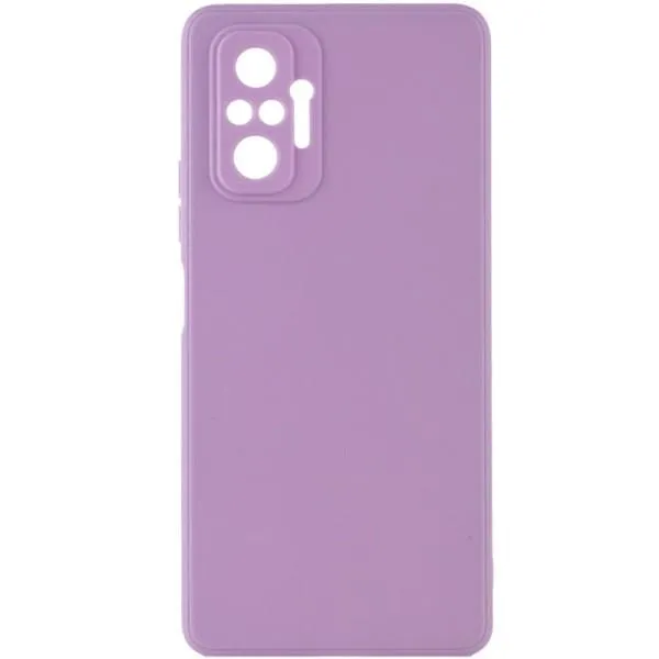 Силиконовый чехол Candy Full Camera для Xiaomi Redmi Note 10 Pro / 10 Pro Max — Сиреневый — фото 1