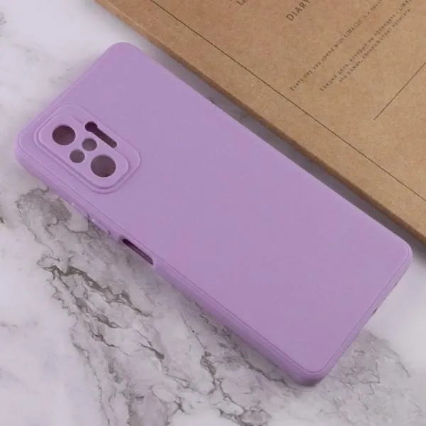 Силиконовый чехол Candy Full Camera для Xiaomi Redmi Note 10 Pro / 10 Pro Max — Сиреневый — фото 4