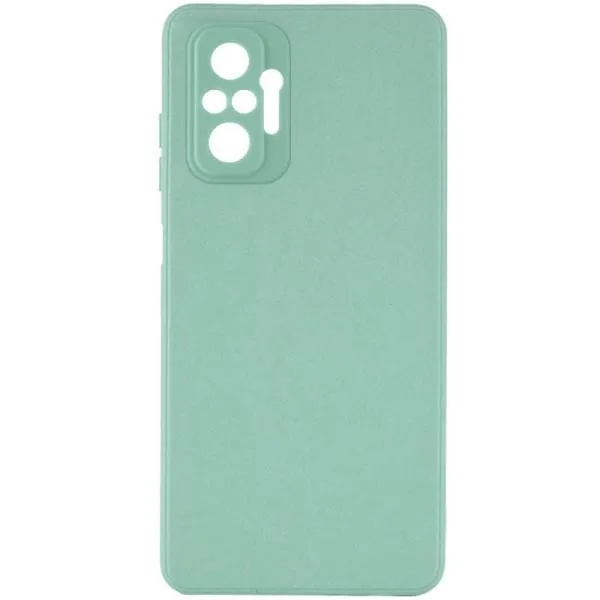 Силиконовый чехол Candy Full Camera для Xiaomi Redmi Note 10 Pro / 10 Pro Max — Зеленый — фото 3