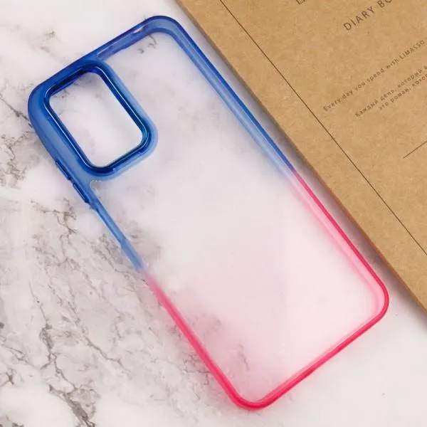 Чехол TPU+PC Fresh sip series для Xiaomi Redmi Note 10 Pro / 10 Pro Max — Розовый — фото 2