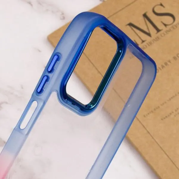 Чехол TPU+PC Fresh sip series для Xiaomi Redmi Note 10 Pro / 10 Pro Max — Розовый — фото 3