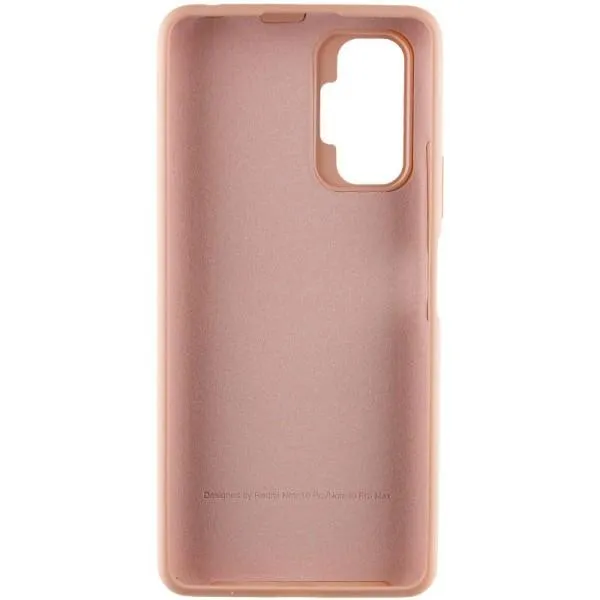 Чехол Silicone Cover Full Protective (AA) для Xiaomi Redmi Note 10 Pro / 10 Pro Max — Розовый — фото 2