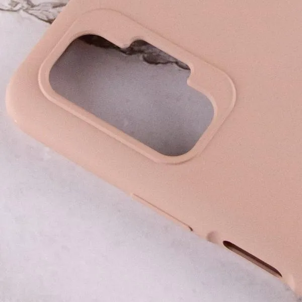 Чехол Silicone Cover Full Protective (AA) для Xiaomi Redmi Note 10 Pro / 10 Pro Max — Розовый — фото 4