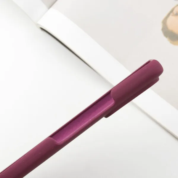 Чехол Silicone Cover Lakshmi Full Camera (AAA) для Xiaomi Redmi Note 10 Pro / 10 Pro Max — Бордовый — фото 5