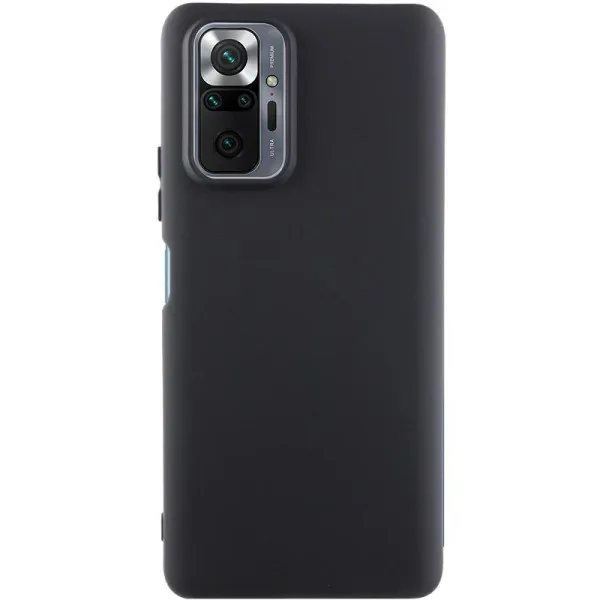 Чохол Silicone Cover Ummi Lakshmi (AA) для Xiaomi Redmi Note 10 Pro / 10 Pro Max — Чорний — фото 1