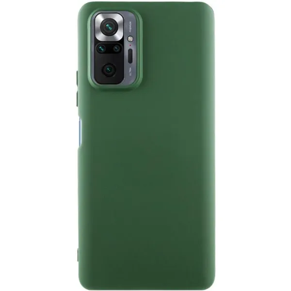 Чохол Silicone Cover Ummi Lakshmi (AA) для Xiaomi Redmi Note 10 Pro / 10 Pro Max — Зелений