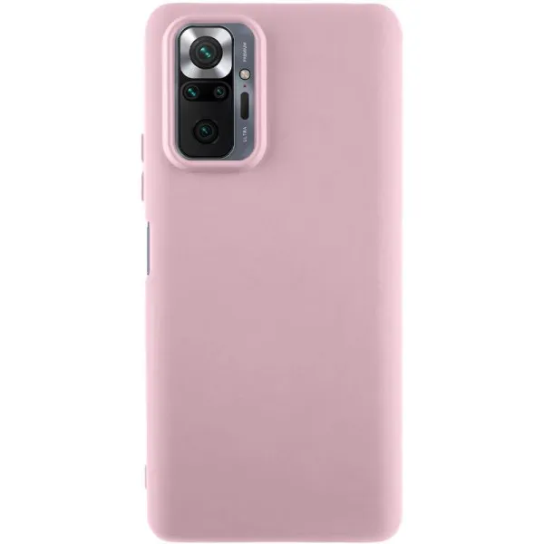Чохол Silicone Cover Ummi Lakshmi (AA) для Xiaomi Redmi Note 10 Pro / 10 Pro Max — Рожевий