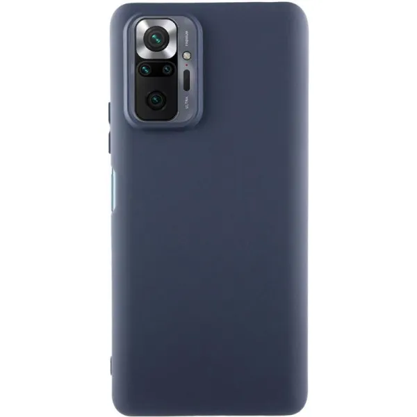 Чохол Silicone Cover Ummi Lakshmi (AA) для Xiaomi Redmi Note 10 Pro / 10 Pro Max — Синій