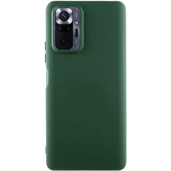 Чехол Silicone Cover Ummi Lakshmi (AA) для Xiaomi Redmi Note 10 Pro / 10 Pro Max — Зеленый