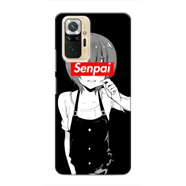 Чохол з принтом «Senpai» для Xiaomi Redmi Note 10 Pro Чохол з принтом «Senpai» для Xiaomi Redmi Note 10 Pro
