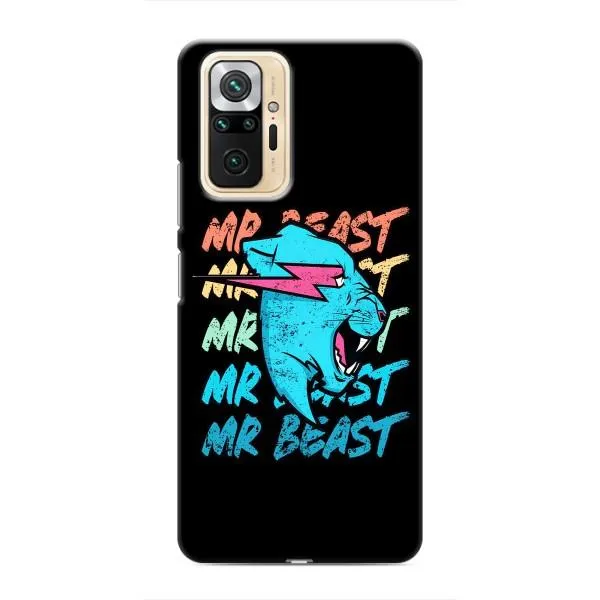 Чехол с принтом «logo Mr beast» для Xiaomi Redmi Note 10 Pro