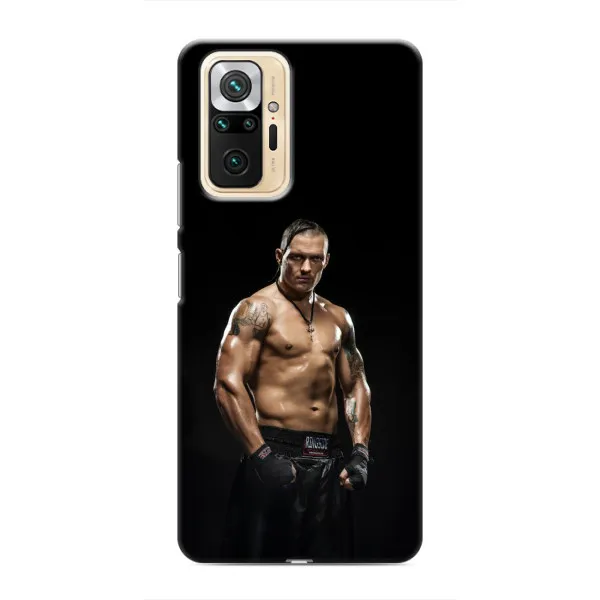 Чехол с принтом «Чемпион Александр Усик» для Xiaomi Redmi Note 10 Pro Чехол с принтом «Чемпион Александр Усик» для Xiaomi Redmi Note 10 Pro