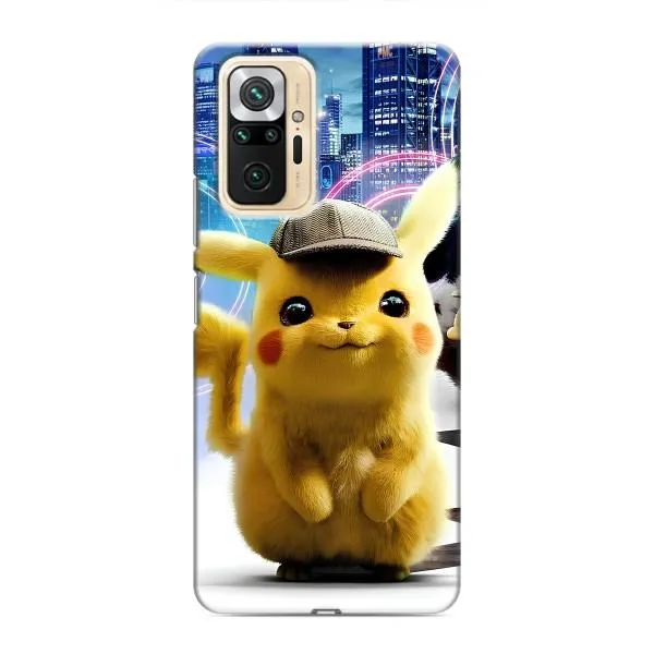Чехол с принтом «Пикачу в городе» для Xiaomi Redmi Note 10 Pro