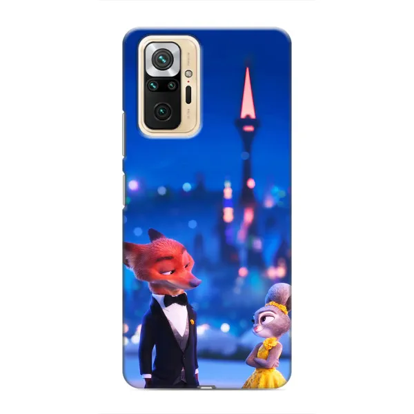 Чехол с принтом «Романтический вечер Зверополис» для Xiaomi Redmi Note 10 Pro Чехол с принтом «Романтический вечер Зверополис» для Xiaomi Redmi Note 10 Pro