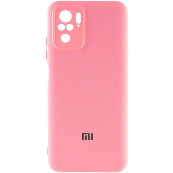 Чохол Silicone Cover My Color Full Camera (A) для Xiaomi Redmi Note 10 / Note 10s — Рожевий — фото 1