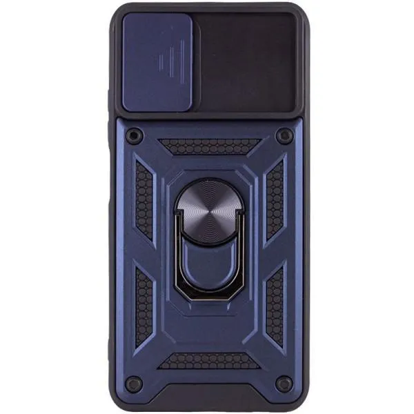Ударопрочный чехол Camshield Serge Ring для Xiaomi Redmi Note 10 / Note 10s / Poco M5s — Синий — фото 3 Ударопрочный чехол Camshield Serge Ring для Xiaomi Redmi Note 10 / Note 10s / Poco M5s — Синий — фото 3