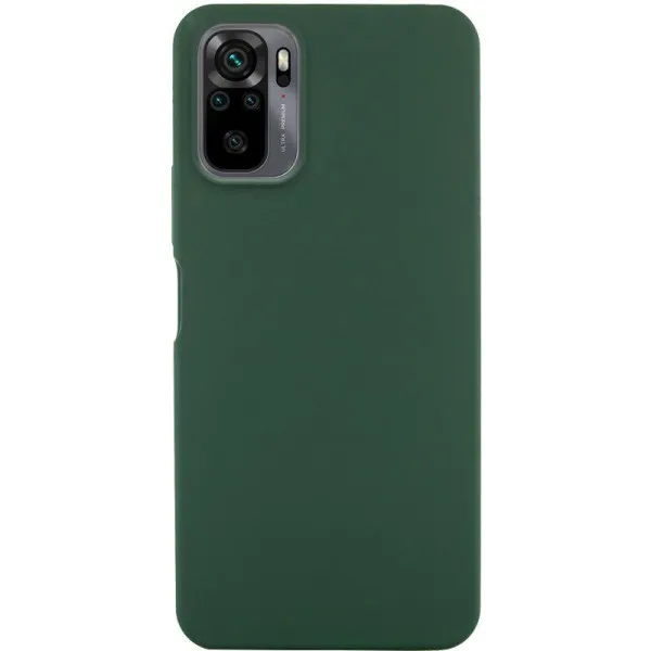 Чехол Silicone Cover Ummi Lakshmi (AA) для Xiaomi Redmi Note 10 / Note 10s / Poco M5s — Зеленый — фото 1