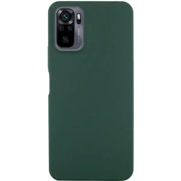 Чехол Silicone Cover Ummi Lakshmi (AA) для Xiaomi Redmi Note 10 / Note 10s / Poco M5s — Зеленый — фото 2