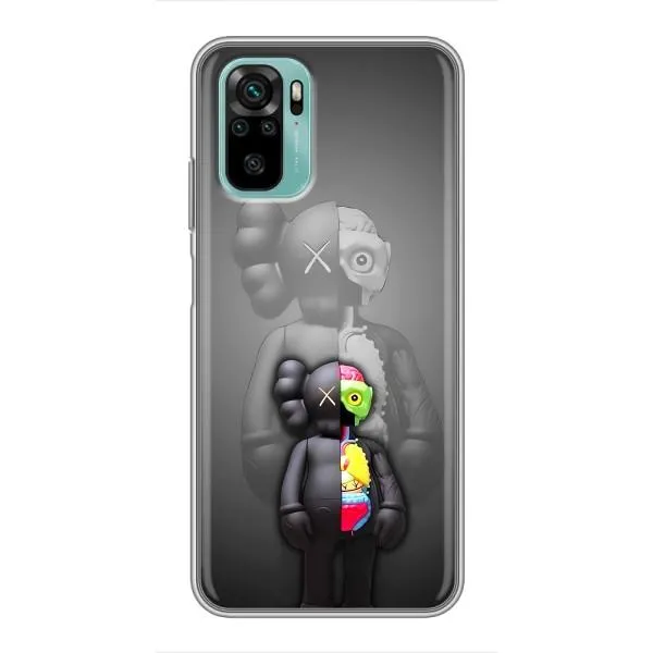Чехол с принтом «Тело Bearbrick» для Xiaomi Redmi Note 10