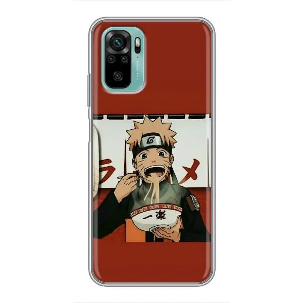 Чехол с принтом «Наруто с лапшой» для Xiaomi Redmi Note 10 Чехол с принтом «Наруто с лапшой» для Xiaomi Redmi Note 10