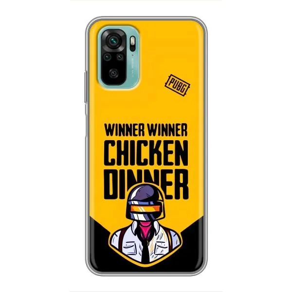 Чехол с принтом «Pubg шлем» для Xiaomi Redmi Note 10