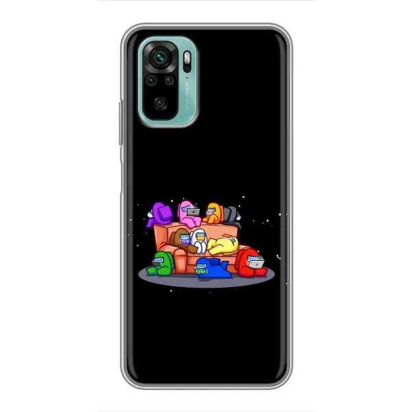 Чехол с принтом «Амонг-ас» для Xiaomi Redmi Note 10 Чехол с принтом «Амонг-ас» для Xiaomi Redmi Note 10