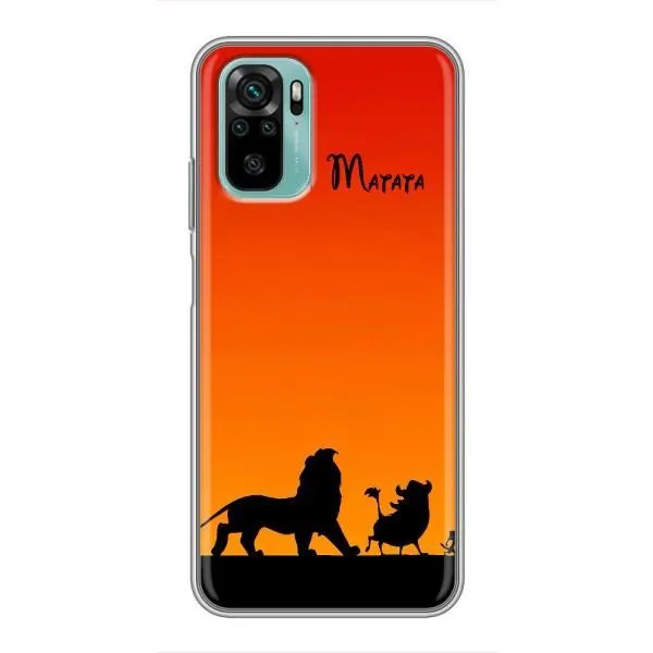 Чохол з принтом «Акуна Матата закат» для Xiaomi Redmi Note 10